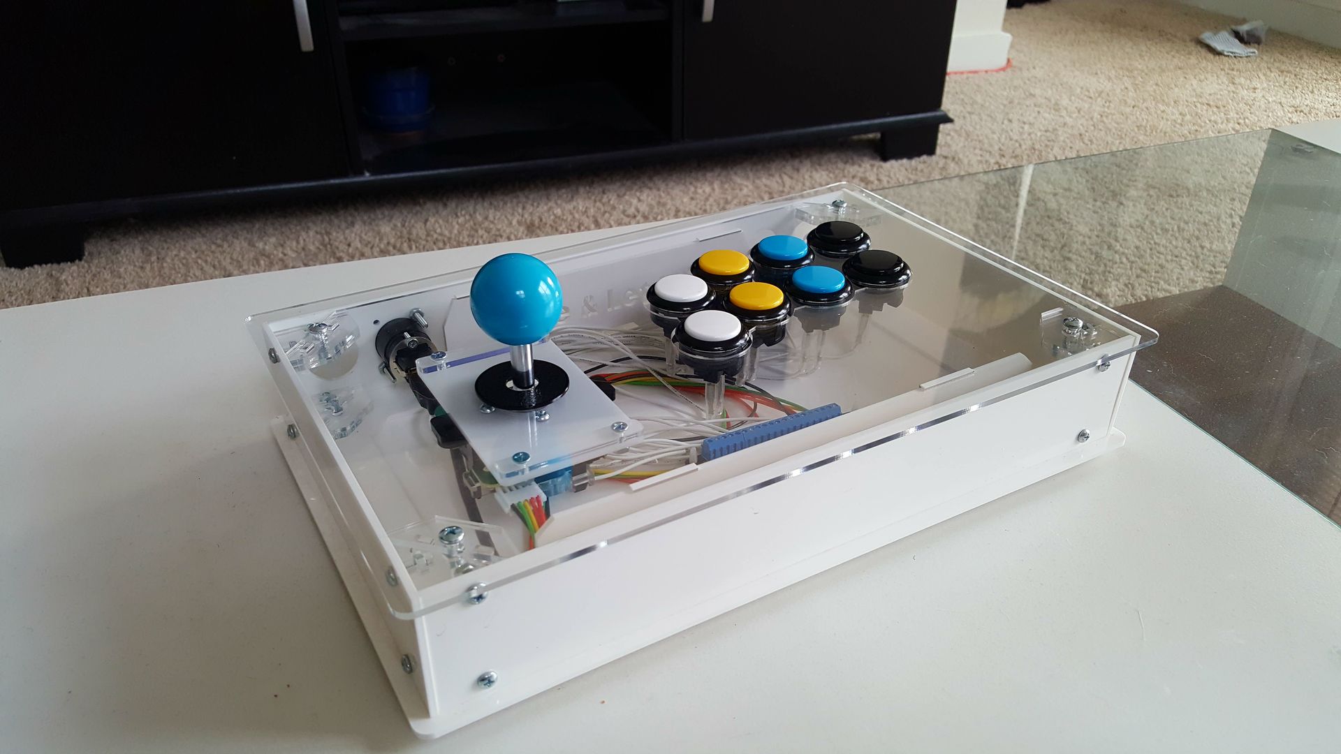 My custom built stick with vewlix layout.