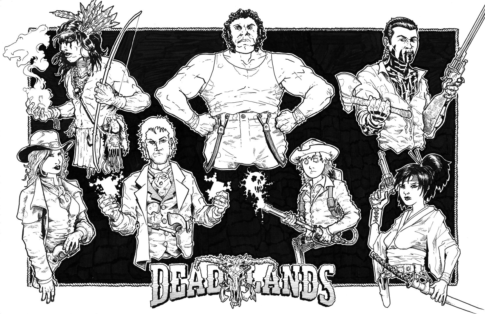 My Deadlands gaming group