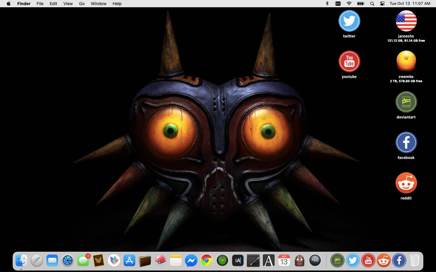 my desktop. mac os - big sur