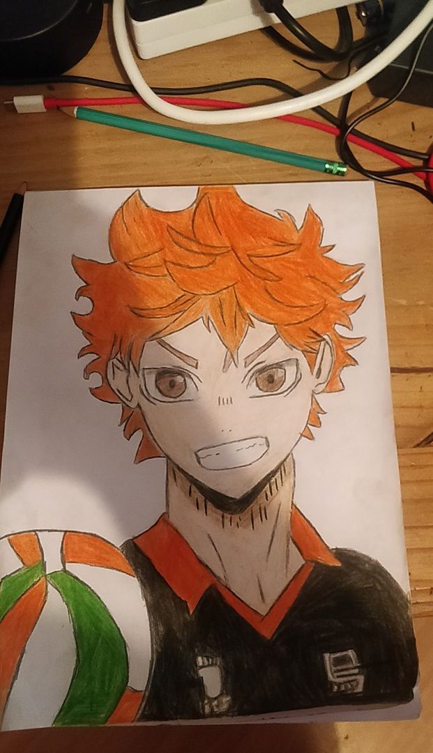 My drawing of hinata shoyo