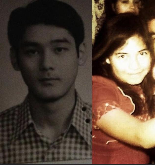 My father (Japanese) + Mom (Mexican). They met later on in college :)