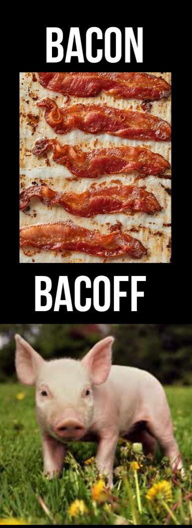 My favourite type of bacon is raw and uncut