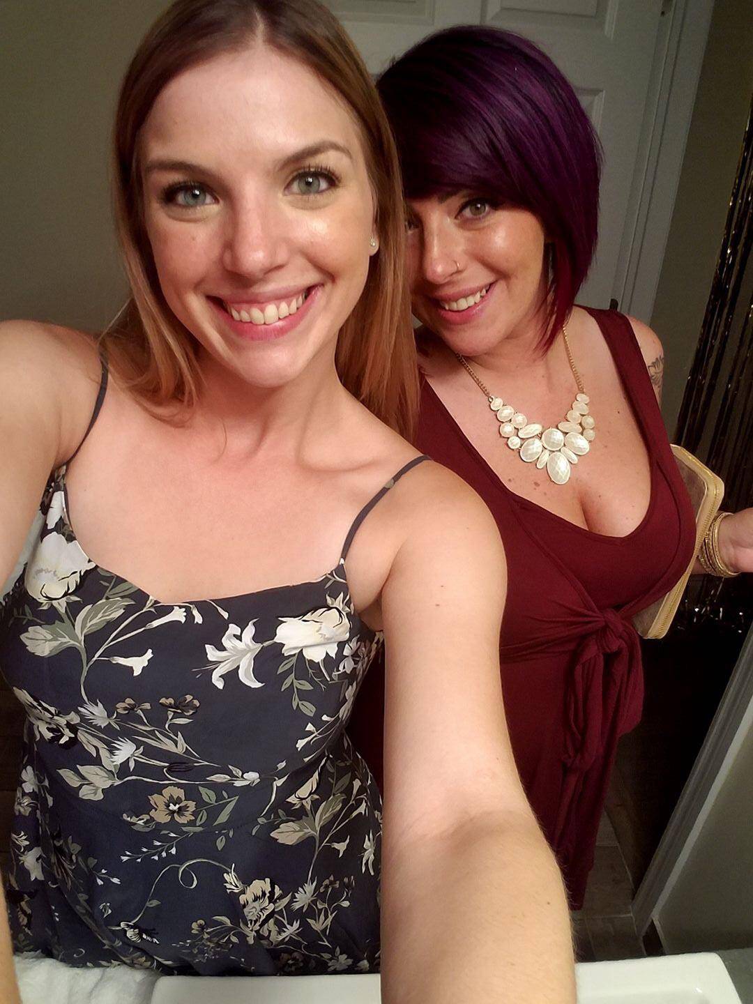 My fiancé on the left and her ex-gf of 5 years on the right. What y’all think?