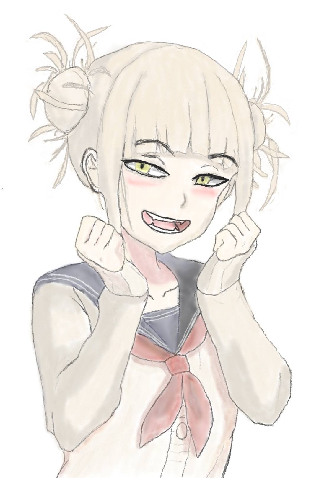 My first attempt at drawing. Here's Toga done on my Galaxy Note 20 Ultra. What do you think?