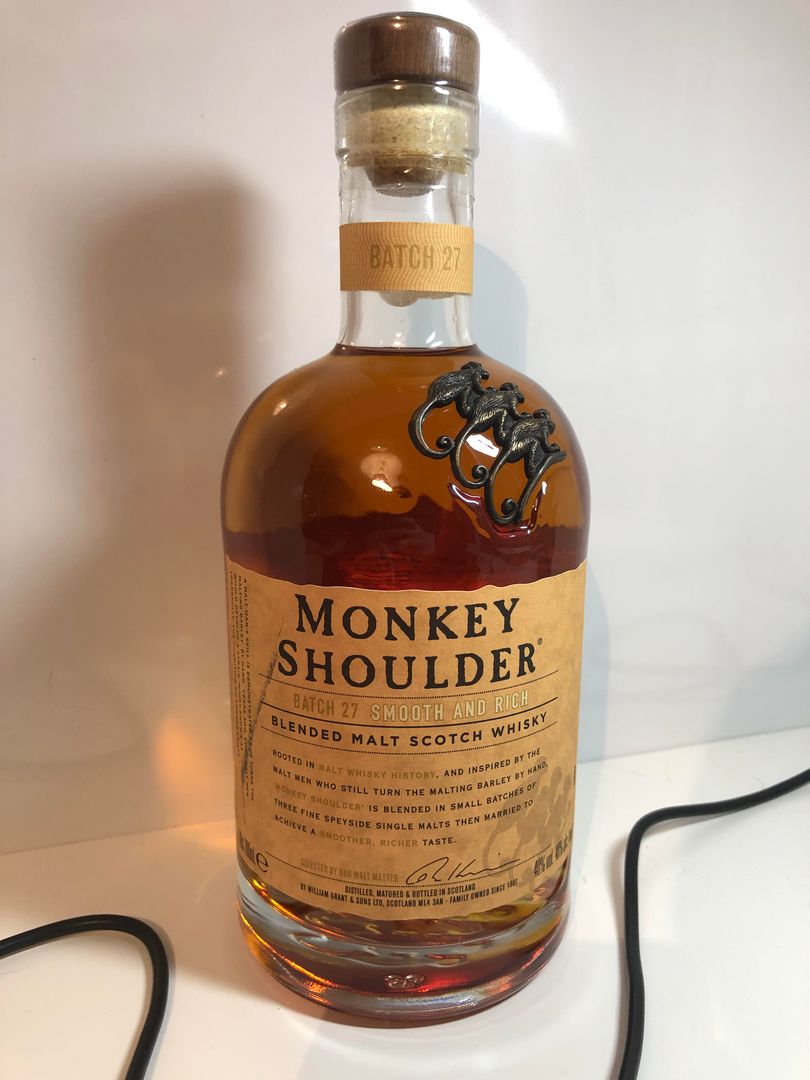 My first bottle of whiskey. After being told this is a good first bottle of Scotch to try I decided to pick it up!