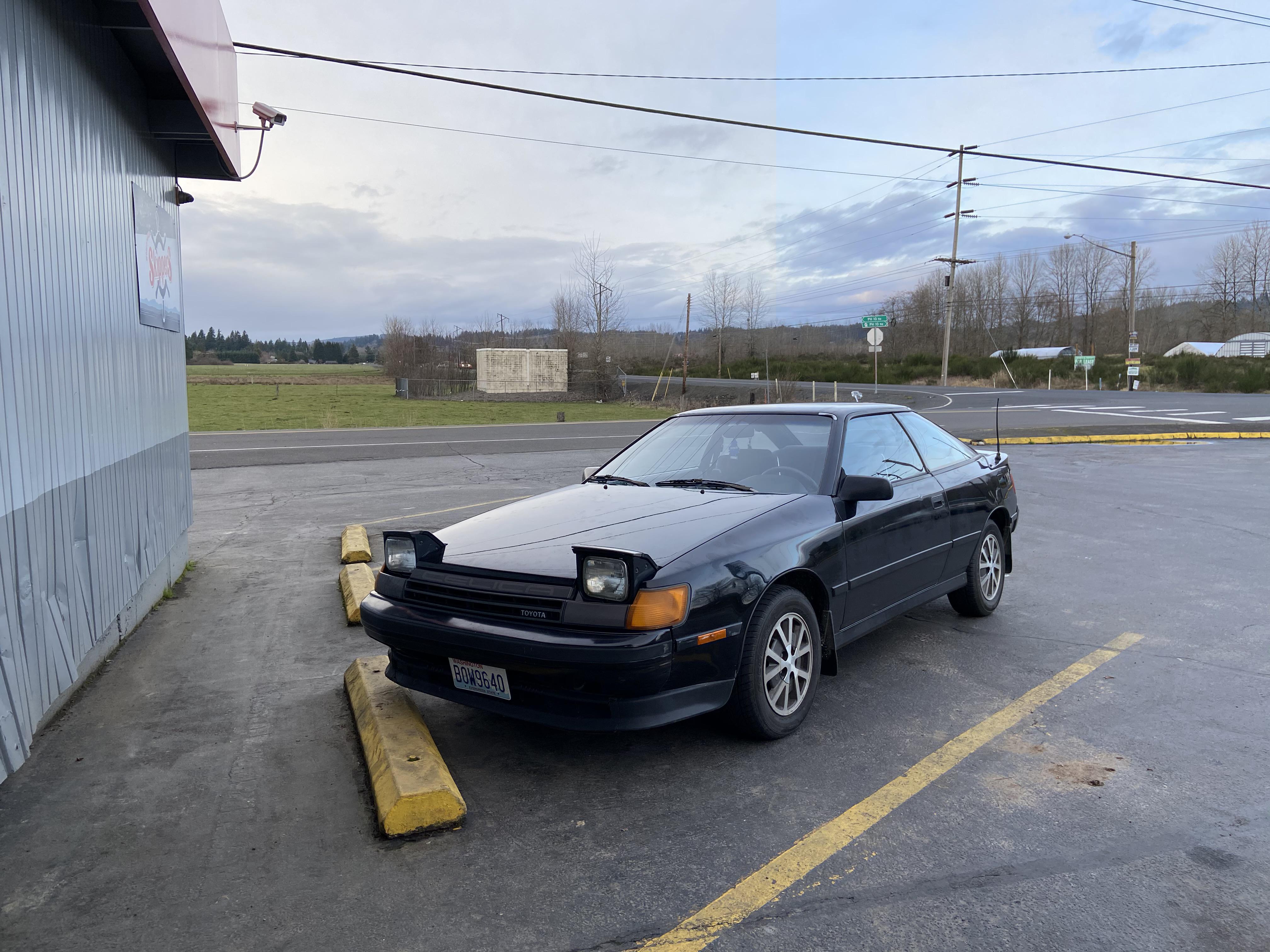 Béquille Arrière Droite Toyota Celica ST162 1985-1987 - Occasion Grise, Références 76087-20010/20902