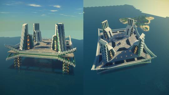 My first ever megabase (original design). It's not where I want it to be so how can I improve it furter? :P