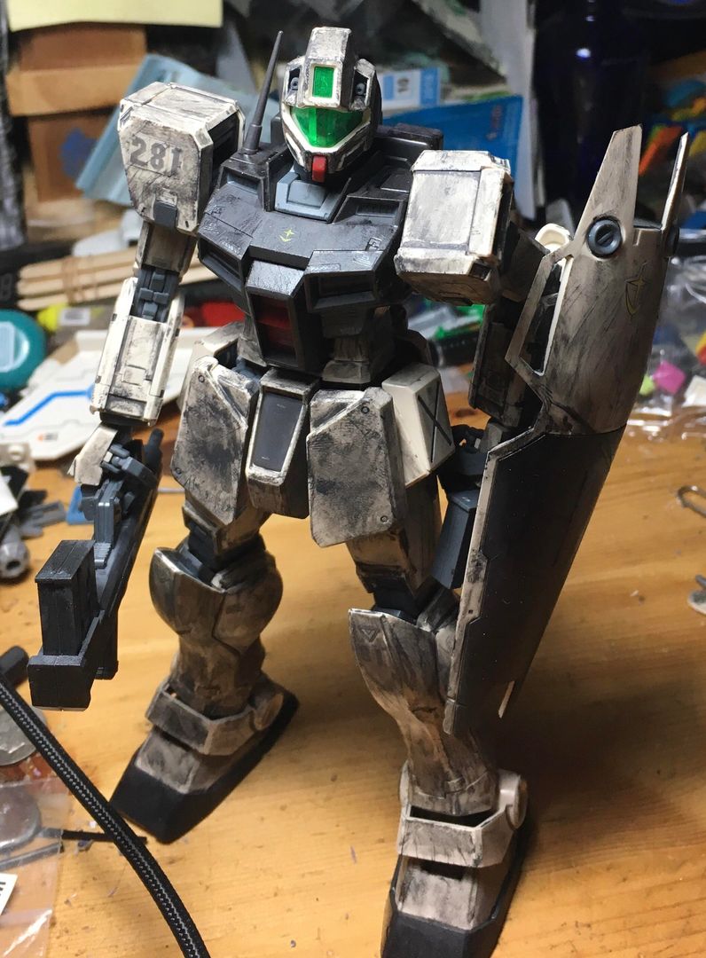 My first MG and first attempt at weathering