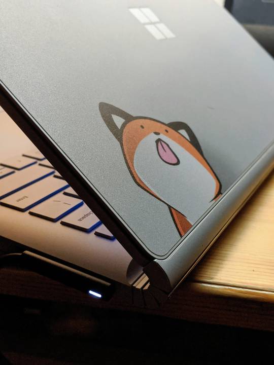 My first surface device! A second hand device, but it's mine now!