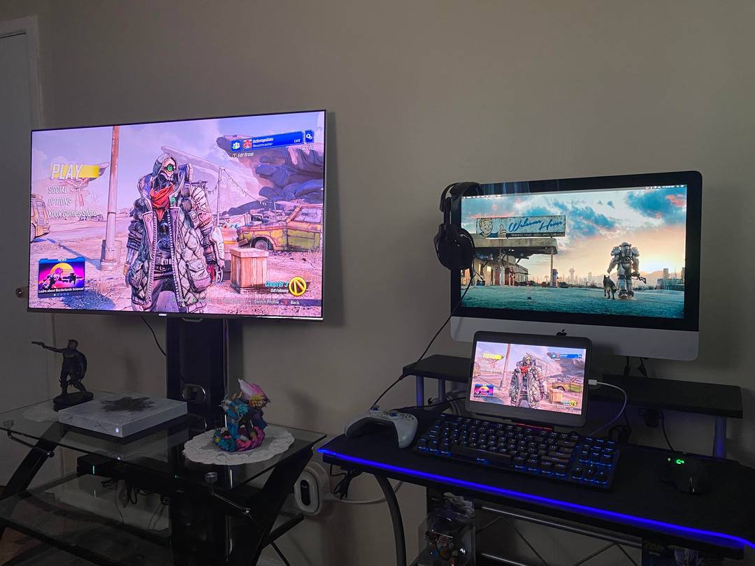 my gaming setup