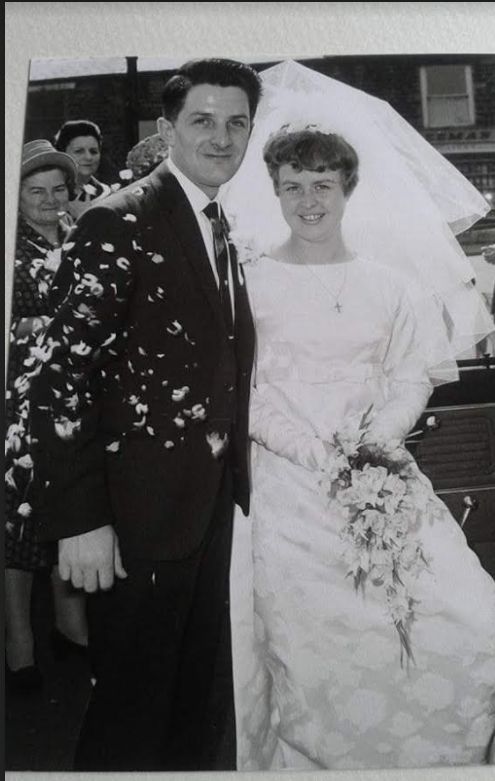 My Grandad on the day of his wedding in the 70s.