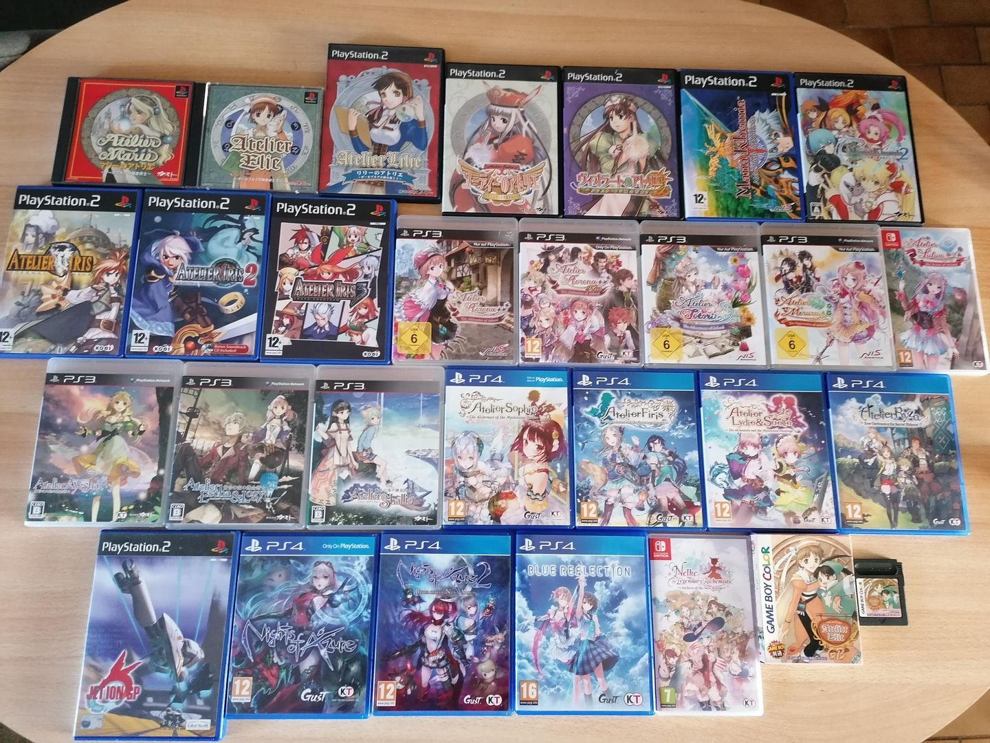 My Gust game collection