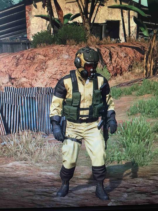My hazmat outfit