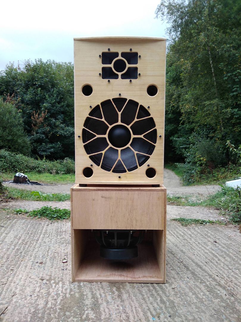 My home made sound system for university. Only mono at the moment, soon to be doubled into stereo...