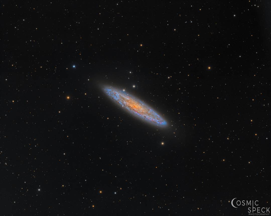 My image of the Sculptor Galaxy - one of the brightest galaxies in the night sky!