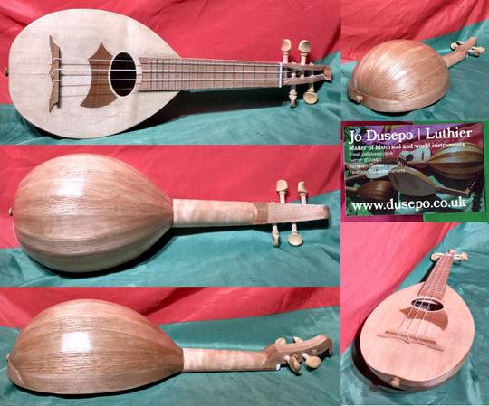 My latest build: A Cremonese mandolin