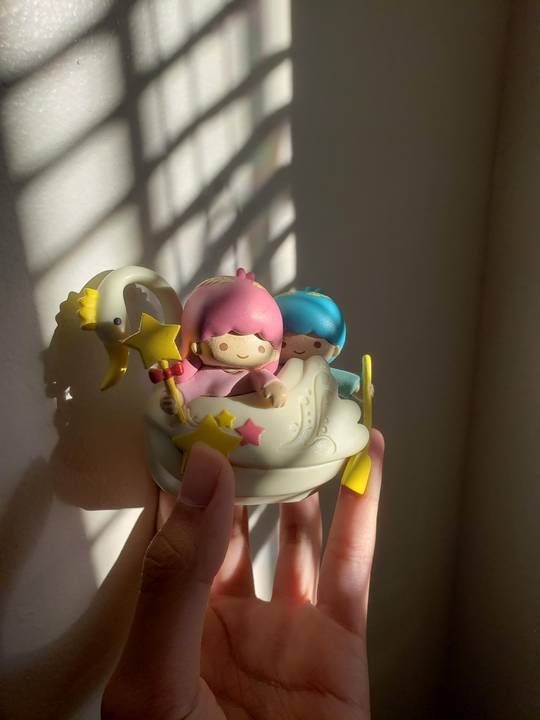 my little twin stars figure that i don't know where i got it but i love it!