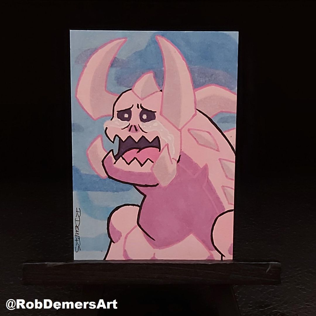 My Monster Steven Universe sketch card fanart
