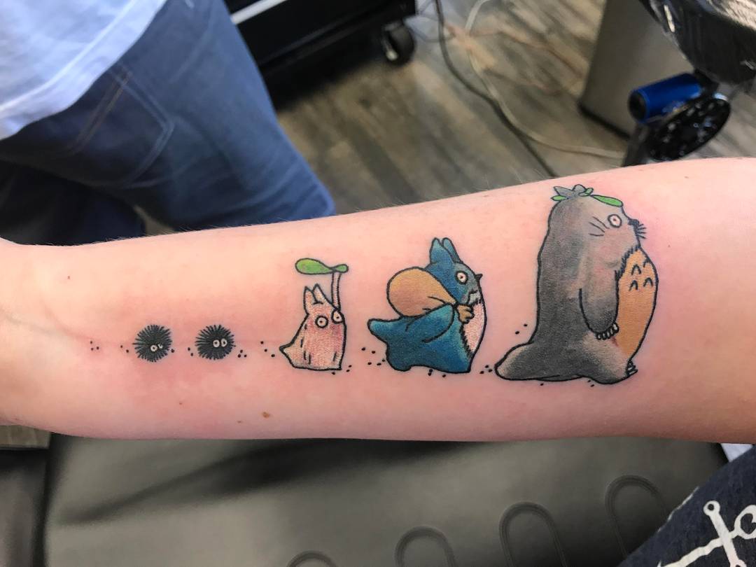 My Neighbor Totoro tattoo