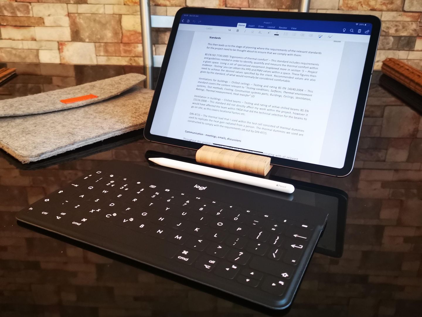 My new portable work setup