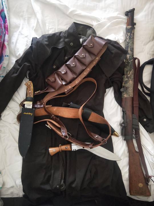 My old school kit for hunting