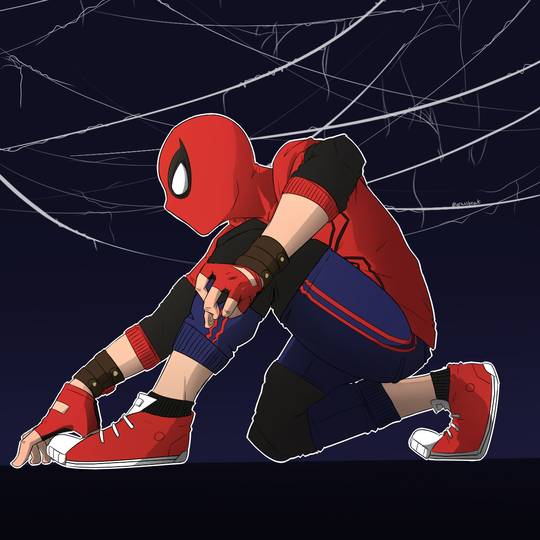 My own design of peter's home-made suit!