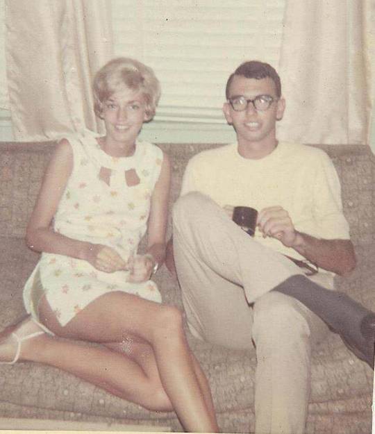 My parents met 50 years ago today on a blind date.