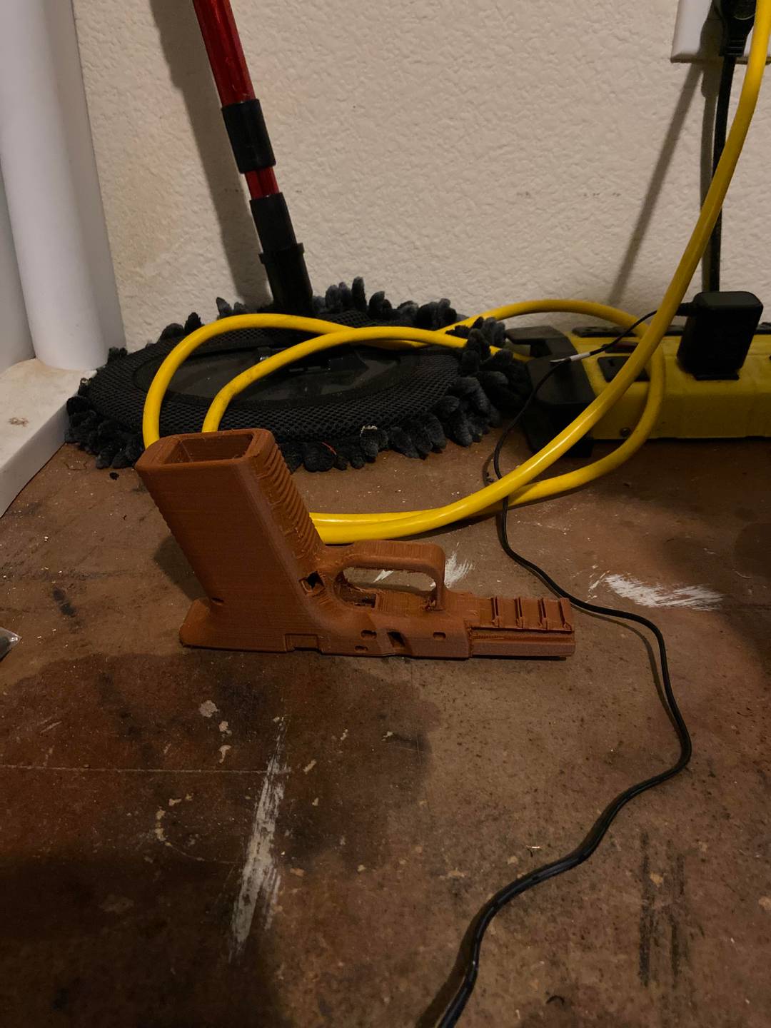 My poor man’s p80 Glock clone came out better than expected. Creality Ender 3 pro