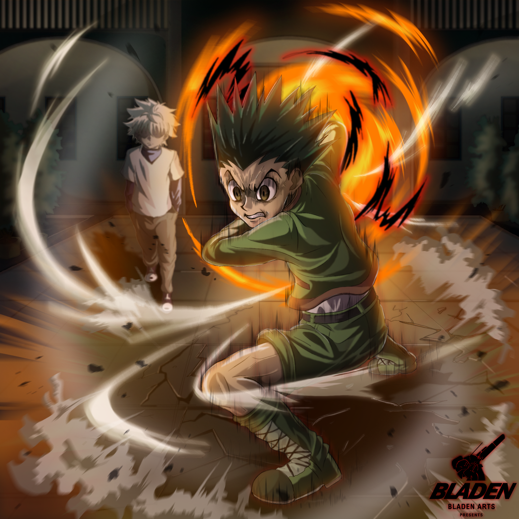 Gon Raging Ova My raging gon from the previous sketch now its complete what do u guys ...