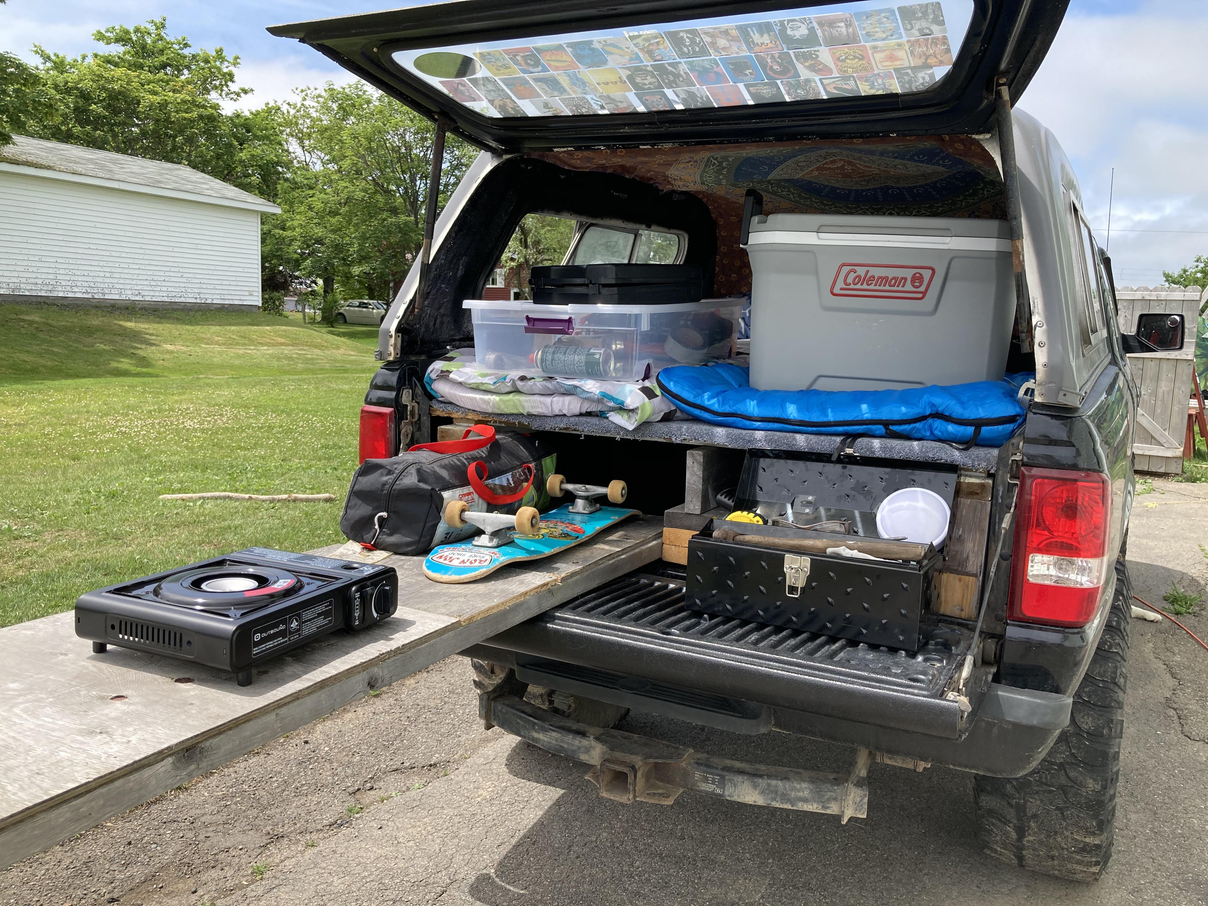 My ranger camper setup is coming along nicely | Scrolller