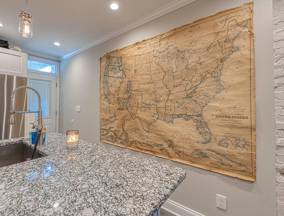 My Recent Find - 1938 US Department of the Interior Territories and Insular Possessions Map 7'x5'