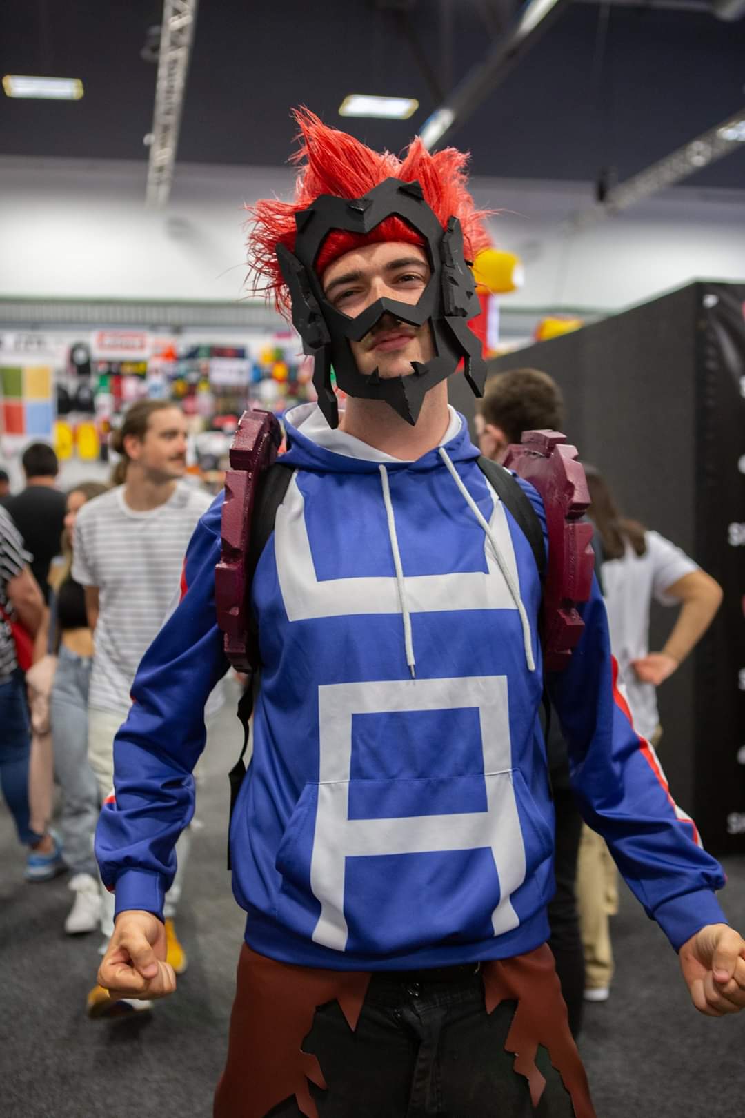My[self] as red riot from my hero acadamia