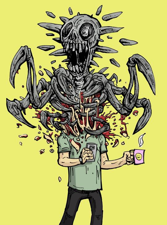 My skeleton's hatching