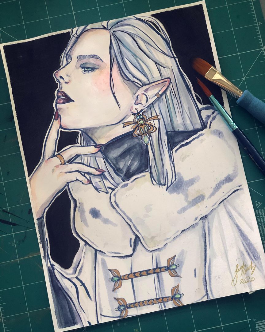 My tempest cleric Octavia