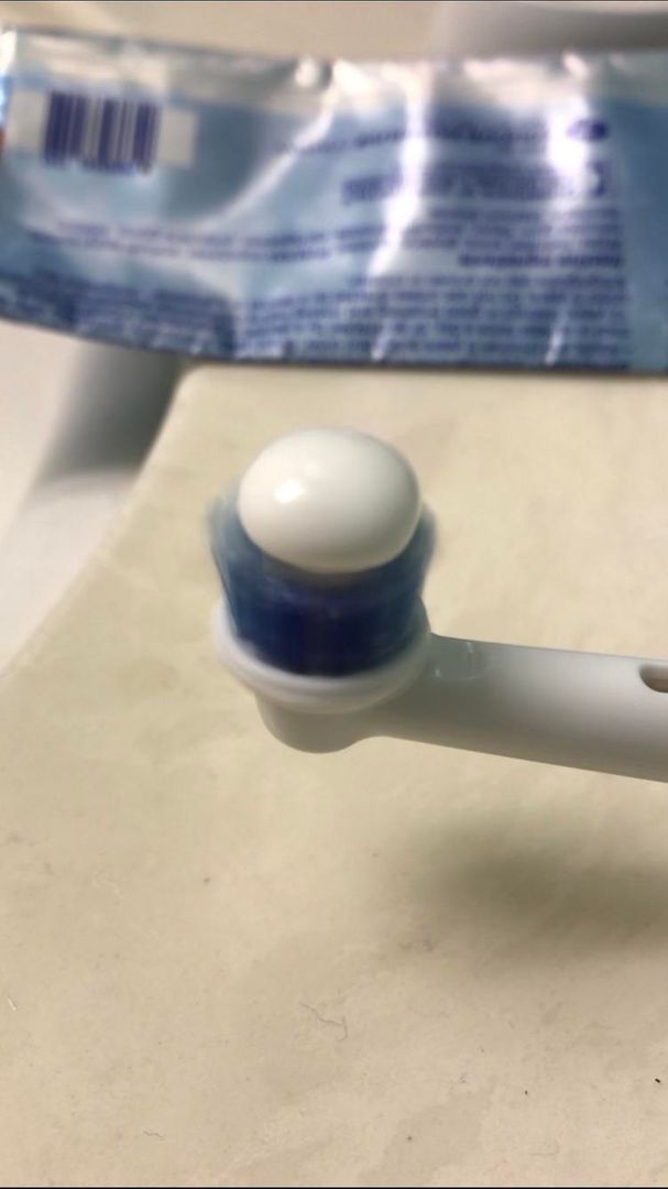 My toothpaste...