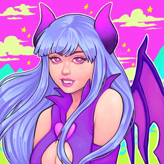 My wonderfully talented Girlfriend (Ampii on leaderboards) drew Little Devil Marija