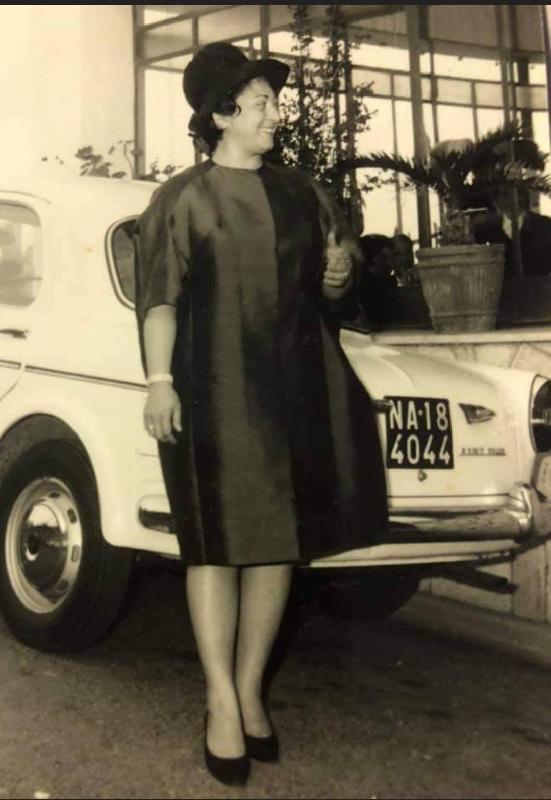 Naples, 1962. My Grandmother Maria Rosaria pregnant with my mum! At the times she always looked like an actress and dressed so elegant.
