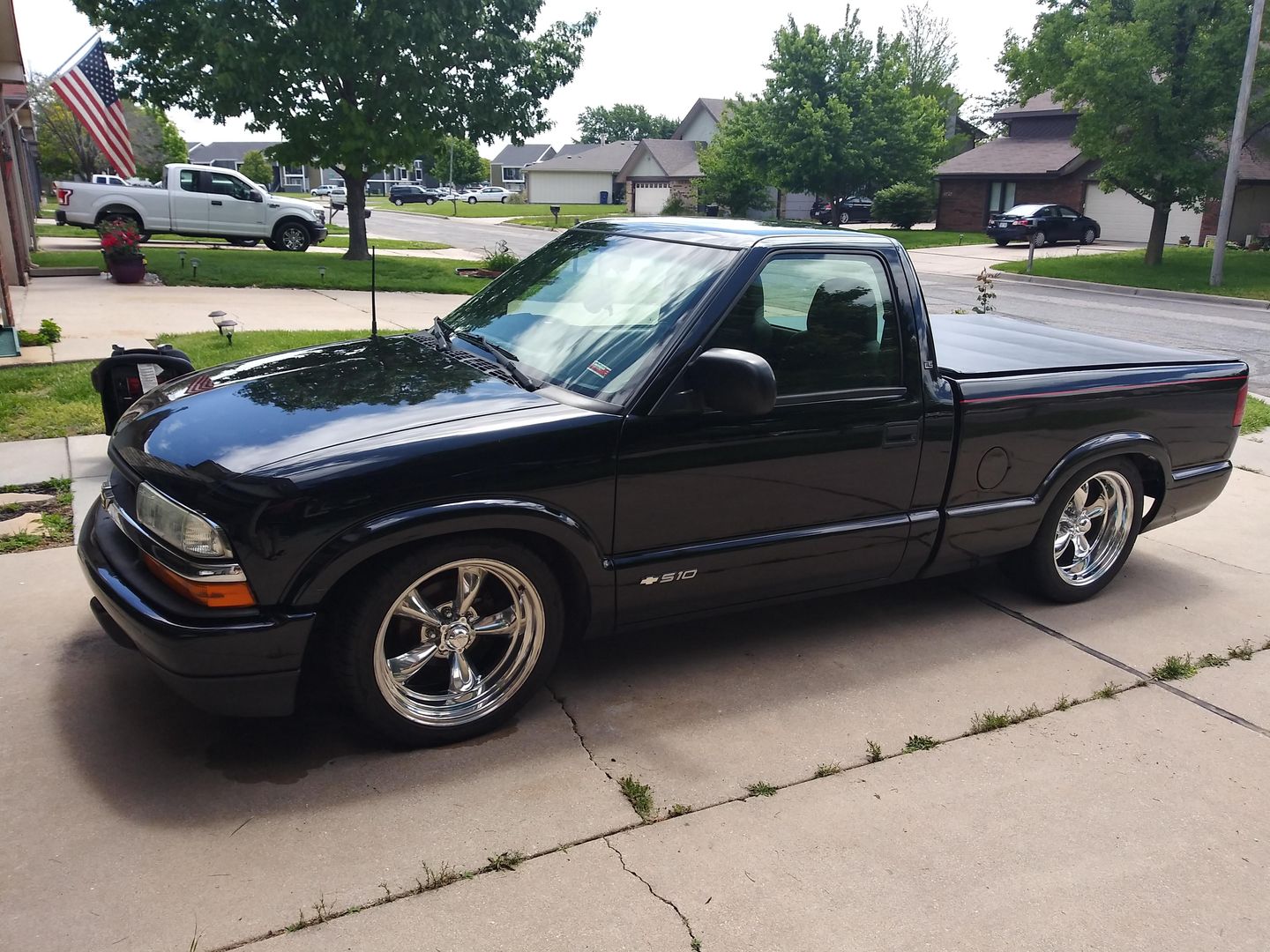 New shoes and a clean wash go along way.