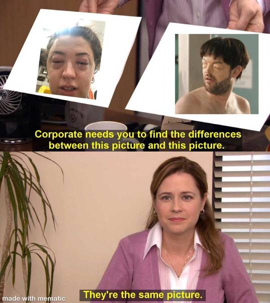 no difference whatsoever