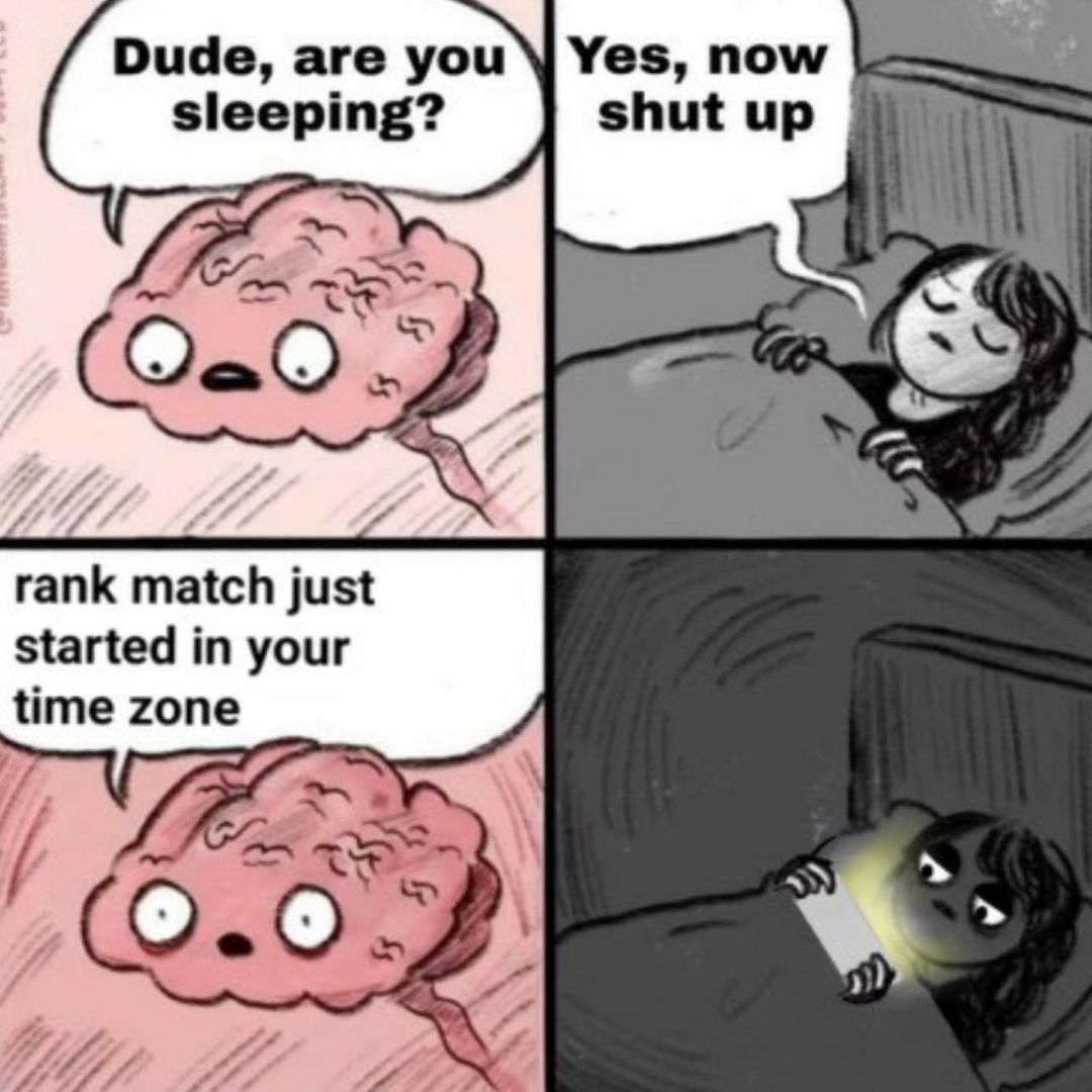 No sleep