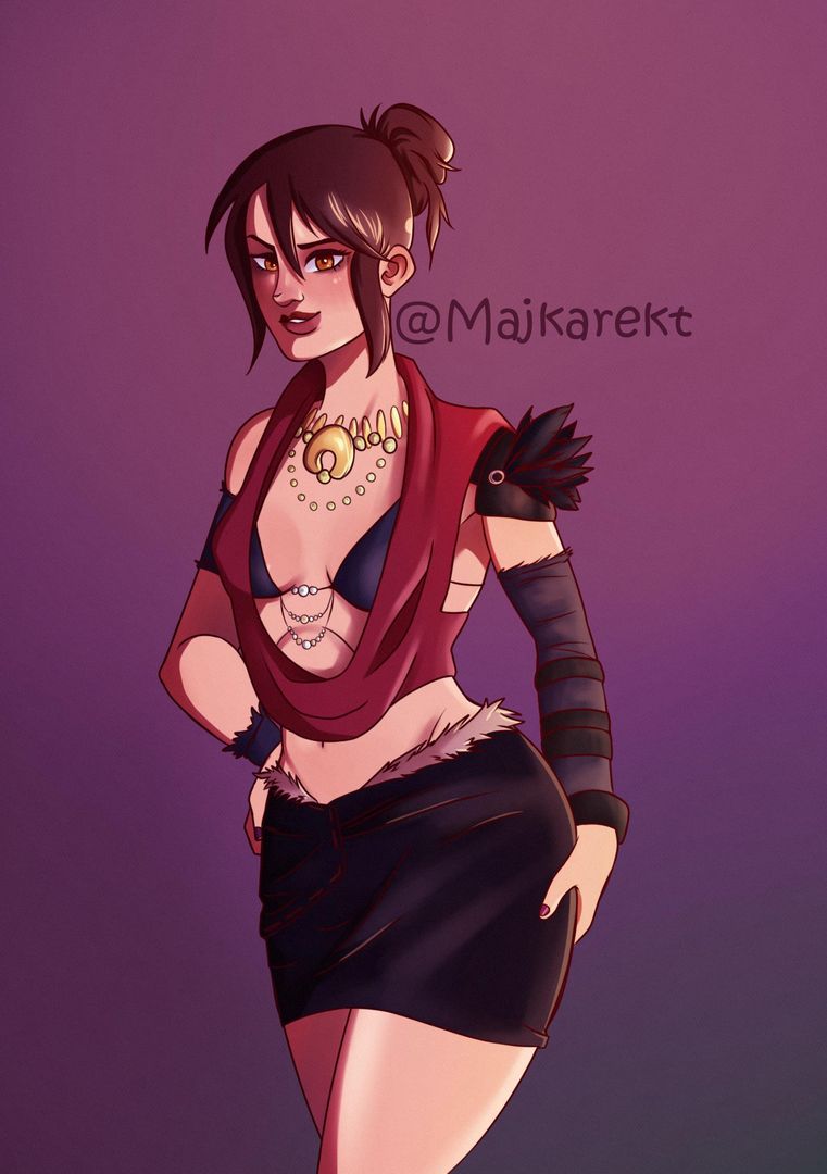 [NoSpoilers] [OC] Drew the Witch of the Wilds