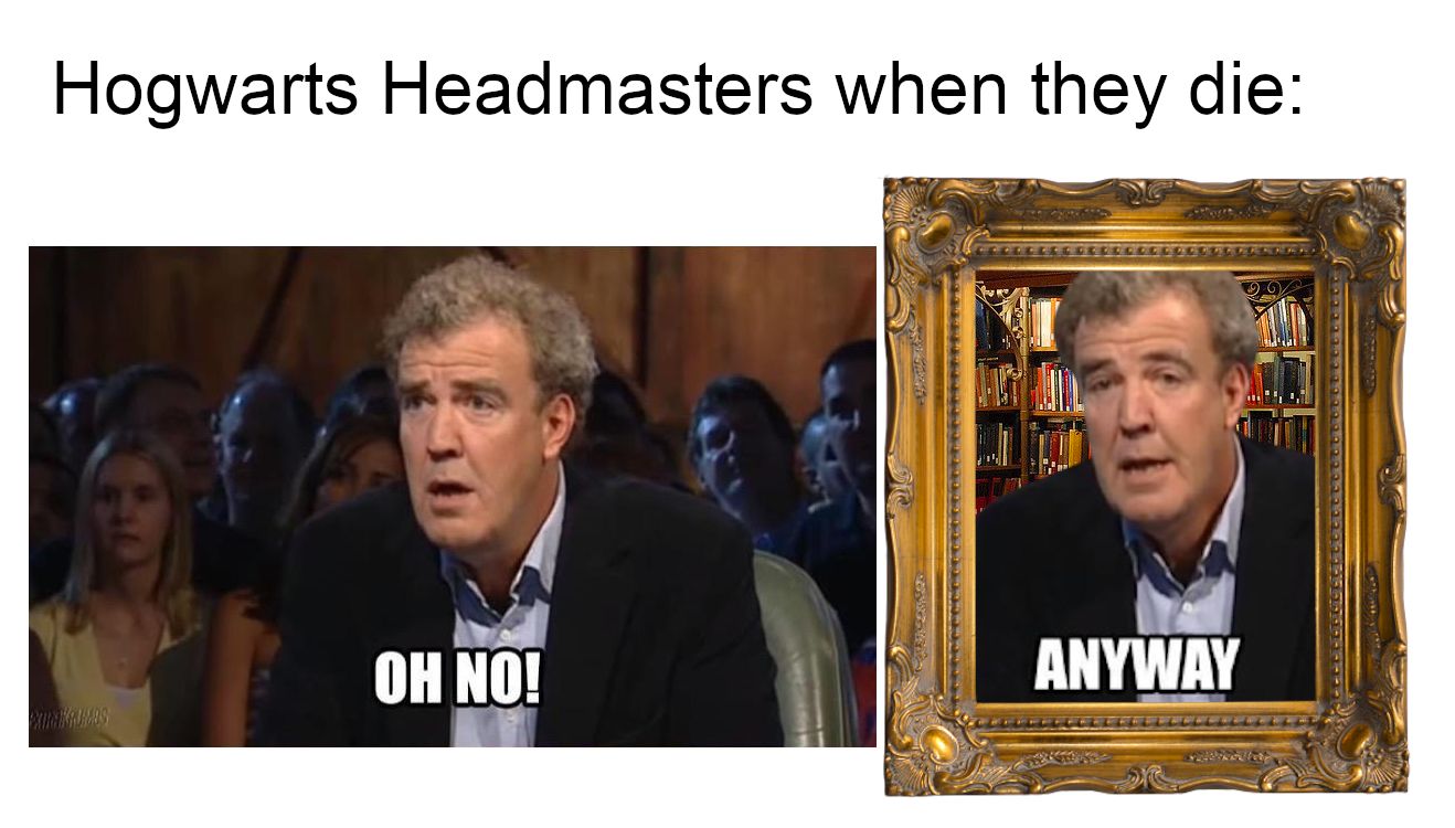 Not sure how many of you read Harry Potter, just leaving this here.