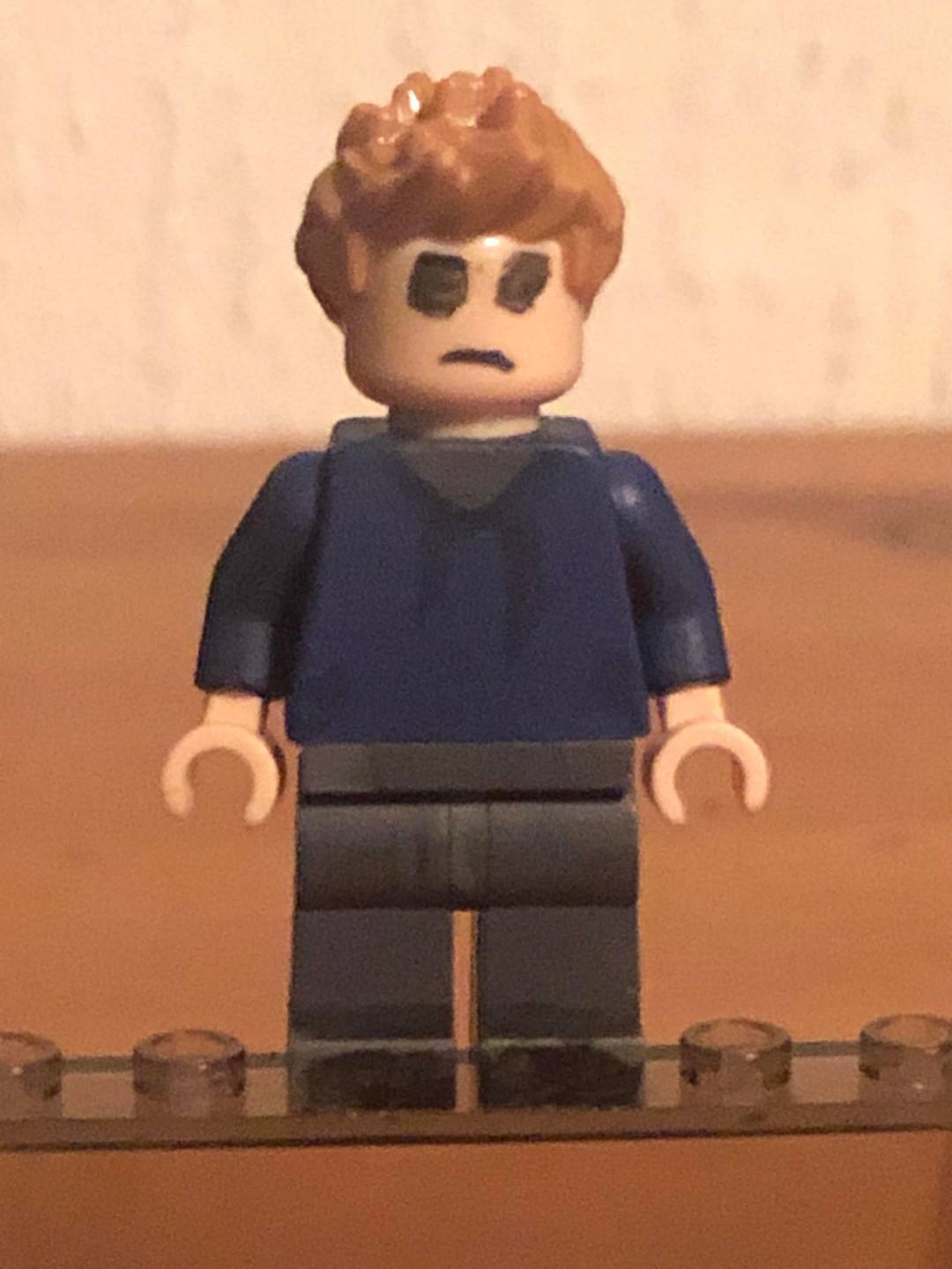 Now, I’ve made Tom as a Lego Minifigure.