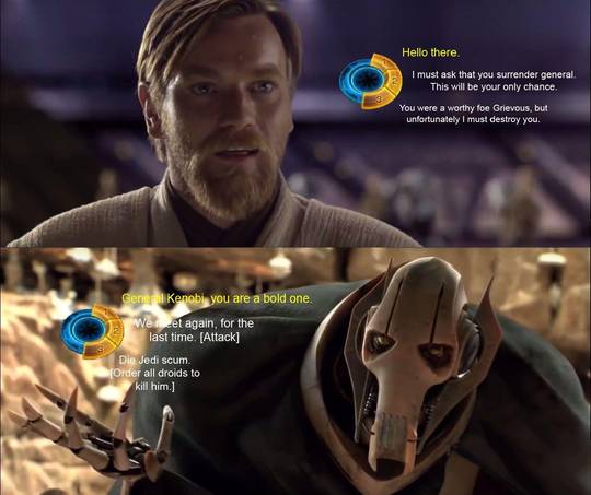 Obi-wan only has civilized options.