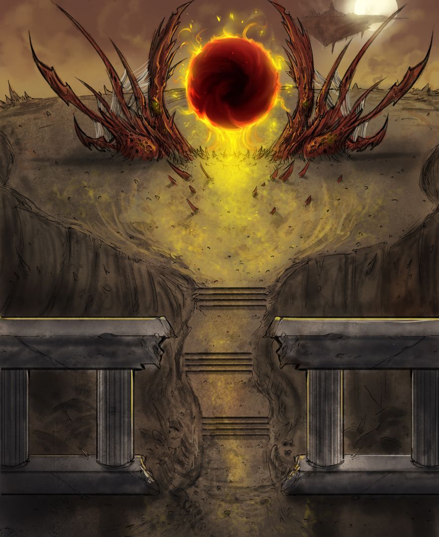[OC]Classic RPG view Demonic Gate | Scrolller