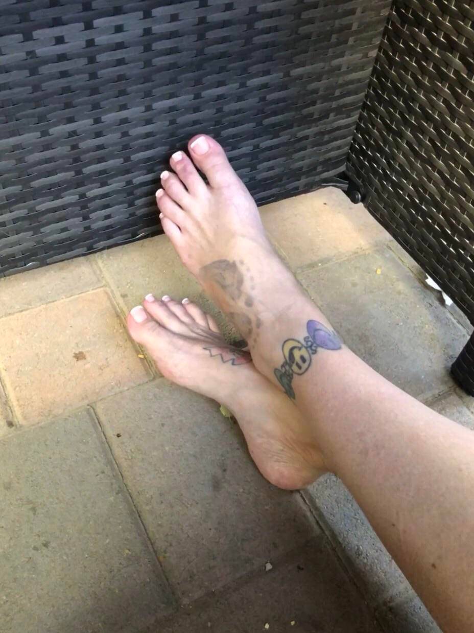 (OC) Do I (F47) have sexy feet? What do you want to do to them?