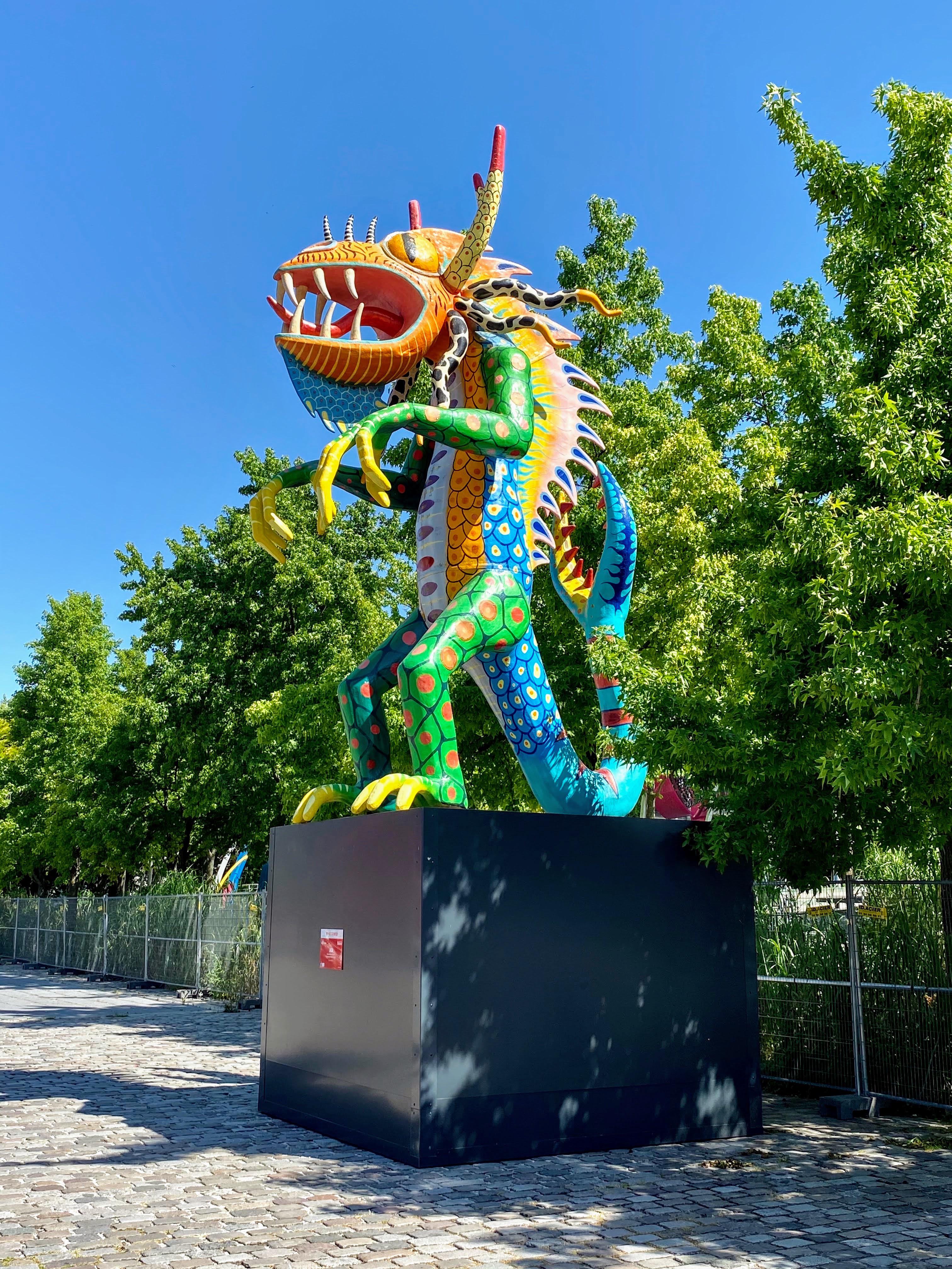 [OC] France - Paris - Statues in the park of La Villette. These are ...