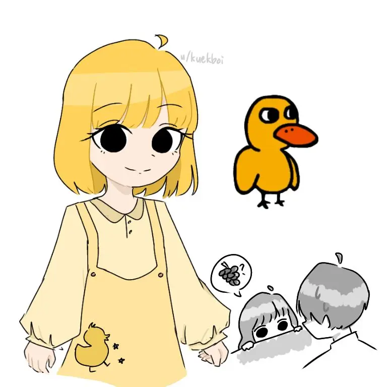[OC] Got any grapes? (the Duck from 'The Duck Song') | Scrolller