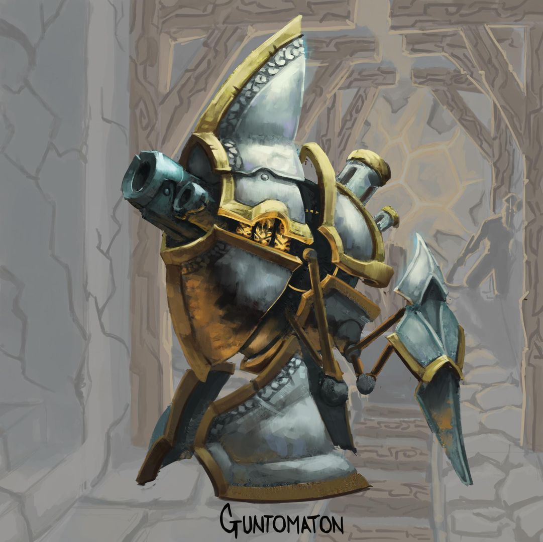 [OC] Guntomaton | Dwarven Construct
