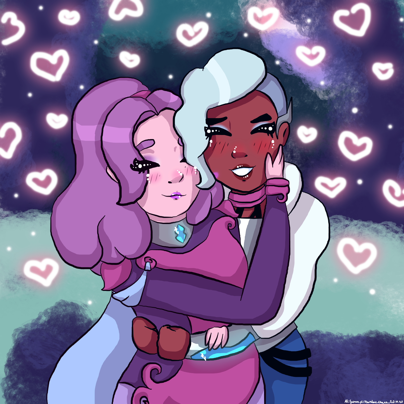 oc-spinnerella-and-netossa-fanart-scrolller